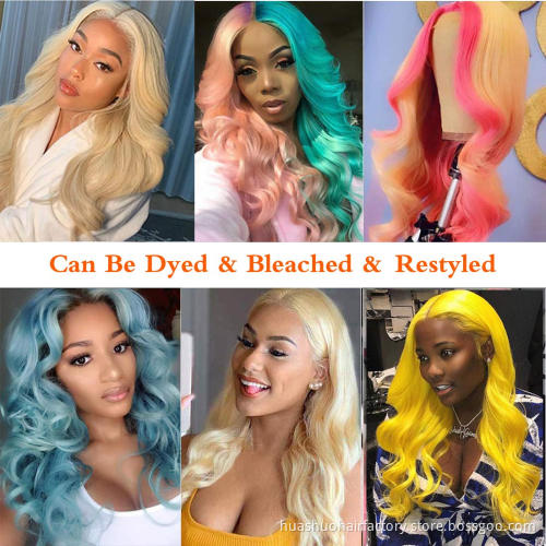 Vendors Wholesale Glueless Long Pretty Pre Plucked, Cheap Swiss Virgin Hair, Woman Body Wave Brazilian Human Lace Front Hair Wig